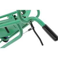 Powered Drum Hand Truck with Pneumatic Wheels Groupe Generik