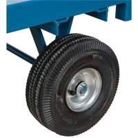 Chariot de ramassage &agrave; plateforme pour l'ext&eacute;rieur, 24" la x 48" la x Capacit&eacute; 1000 lb Groupe Generik