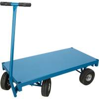 Chariot de ramassage &agrave; plateforme pour l'ext&eacute;rieur, 24" la x 48" la x Capacit&eacute; 1000 lb Groupe Generik