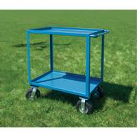 Outdoor Shelf Cart, 2 Tiers, 24" W x 39" H x 51" D, 1200 lbs. Capacity Groupe Generik