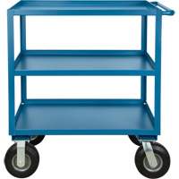 Outdoor Shelf Cart, 3 Tiers, 24" W x 39" H x 39" D, 1200 lbs. Capacity Groupe Generik