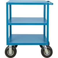 Outdoor Shelf Cart, 3 Tiers, 18" W x 39" H x 33" D, 1200 lbs. Capacity Groupe Generik
