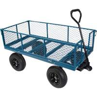 Wagon with Drop Sides, 24" W x 48" L, 800 lbs. Capacity Groupe Generik