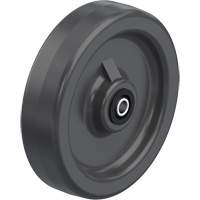 Roues ph&eacute;noliques pleines noires Groupe Generik