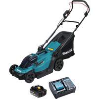 Ensemble de tondeuse sans fil 18V LXT, Pouss&eacute;e, &agrave; pile, Largeur de coupe 13" Groupe Generik