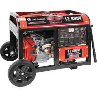 Gasoline Generator with Electric Start, 12600 W Surge, 9000 W Rated, 120 V/240 V, 31 L Tank Groupe Generik