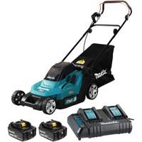 36V 5.0 Ah LXT Lawn Mower Kit, Push Walk-Behind, Battery Powered, 17" Cutting Width Groupe Generik