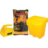 Ensemble de produit de d&eacute;glaçage intense Firestorm avec 56 sacs, Sac, 44 lb (20 kg), Point de fonte -32°C (-25°F) Groupe Generik
