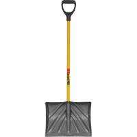 Pro Scraper Shovel, Polypropylene Blade, 18" Wide, D-Grip Handle Groupe Generik