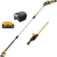 MAX Cordless Lithium-Ion Pole Saw & Pole Hedge Trimmer Combo Kit Groupe Generik