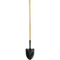 Pelle ronde, Lame Acier durci, Bois, Manche Droit Groupe Generik
