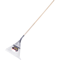 Pro Fan Rake, 24" Blade, 22 Tines, Hardwood Handle, Steel Blade Groupe Generik
