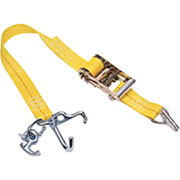 Auto Tie-Downs with Universal Lock, Ratchet, 2" W x 7' L, 1367 lbs. (620 kg) WLL Groupe Generik