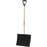 Nordic Snow Shovel, Polypropylene Blade, 17-3/4" Wide, D-Grip Handle Groupe Generik
