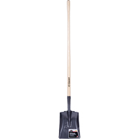 Pelle carr&eacute;e  Pro, Bois, Lame Acier durci, Manche en Droit, Longueur 48" Groupe Generik