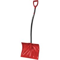 Yukon Snow Shovel, Polypropylene Blade, 18" Wide, Ergonomic D-Grip Handle Groupe Generik