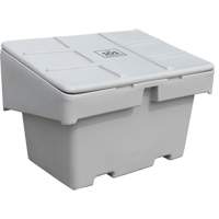 Salt Sand Container SOS, 48" x 33" x 34", 18.5 cu. Ft., Grey Groupe Generik