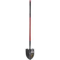 Pelle ronde Pro, Lame Acier durci, Fibre de verre, Manche Droit Groupe Generik