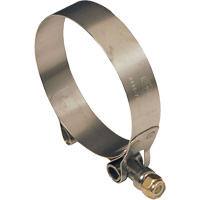 T-Bolt Clamp, Min Dia. 1.344", Max Dia. 1.562" Groupe Generik