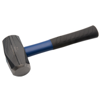Massette, 2,5 lb, 10-1/2" lo, Prise en Fibre de verre Groupe Generik