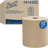 Serviettes en rouleaux durs Universel  de Scott, 1 pli, Standard, 800' lo Groupe Generik