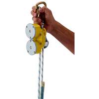 DBI-SALA&reg; Rollgliss R550 Rescue & Descent Device, 100' L, Kernmantle Lifeline Groupe Generik