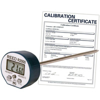 Thermometer with ISO Certificate, Contact, Digital, -40-450°F (-40-230°C) Groupe Generik