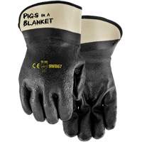 Gants enduits Pigs in a Blanket, Taille unique, R&ecirc;vetement PVC/Nitrile Groupe Generik