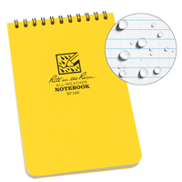 Pocket Top-Spiral Notebook, Soft Cover, Yellow, 100 Pages, 4" W x 6" L Groupe Generik