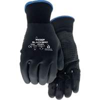 Gants enduits Stealth Blackbird, T-Grand, R&ecirc;vetement Nitrile micromousse, Calibre 15, Enveloppe en Polyester Groupe Generik