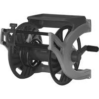 Deluxe Wall-Mount Hose Reel, 225', Aluminum/Poly-Plastic Groupe Generik