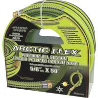 Premium Hybrid Polymer Garden Hose, PVC/Rubber, 5/8" dia. x 50' Groupe Generik