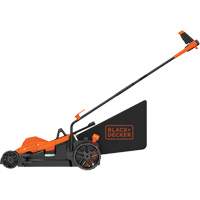 Lawn Mower with Comfort Grip Handle, Push Walk-Behind, Electric, 17" Cutting Width Groupe Generik