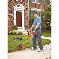 3-in-1 Compact Mower, Push Walk-Behind, Electric, 12" Cutting Width Groupe Generik