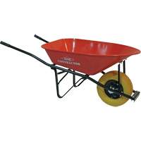 Brouette dentrepreneur Big Wheel, 6 pi³, plateau Acier Groupe Generik