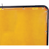 Welding Screen and Frame, Yellow, 6' x 6' Groupe Generik