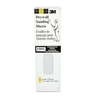 Feuille de placopl&acirc;tre frais&eacute;e Tri-M-Rite Fre-Cut, 11-1/4" x 3-5/16", Grain 100, Carbure de silicium Groupe Generik