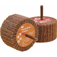 Combi Wheels, 3" Dia. x 1-3/4" W, 1/4" Arbor, Aluminum Oxide Groupe Generik