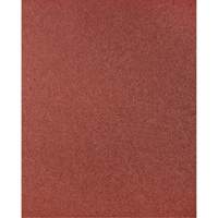 Feuille de papier abrasif grossier pour le m&eacute;tal R243 AO, 9" x 11", Grain 80, Oxyde d'aluminium Groupe Generik