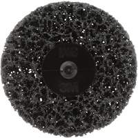 Disque de d&eacute;capage de rev&ecirc;tement Scotch-Brite Roloc 07461 CR- DH, 3" dia., Grain Extra grossier, Carbure de silicium Groupe Generik
