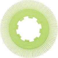 Scotch-Brite Type S Precision Radial Bristle Brush PN-RB without Adapter, Ceramic, 50+ Grit, 8" Dia. Groupe Generik