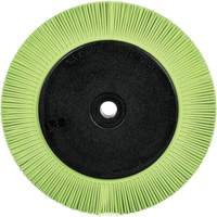 Scotch-Brite Type S Precision Radial Bristle Brush PN-RB with Flange, Ceramic, 50+ Grit, 8" Dia. Groupe Generik