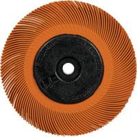 Scotch-Brite Type C Precision Radial Bristle Brush PN-RB with Adapter, Ceramic, 80+ Grit, 6" Dia. Groupe Generik