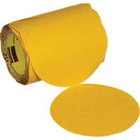 Disque abrasif dor&eacute; en rouleau Stikit 09317, 6" dia., Grain 320, Oxyde d'aluminium Groupe Generik