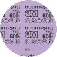 Disque en pellicule Cubitron II Hookit, dia 5", Grain 600+, C&eacute;ramique, 3 mil Groupe Generik