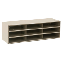 Organisateurs de donn&eacute;es, Stationnaire, 15 fentes, Acier, 33-3/4" la x 11 5/8" p x 17 3/4" h Groupe Generik