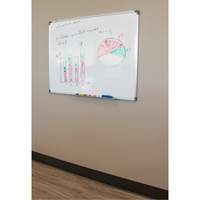 White Board, Magnetic, 36" W x 24" H Groupe Generik
