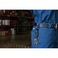 Mid6 Series Mid Size Retractors #6, Polycarbonate, 36" Cable, Belt Clip Attachment Groupe Generik