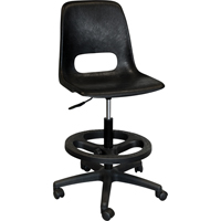 Tabouret avec dossier pour classe de s&eacute;rie 800, Mobile, Ajustable Hauteur, Capacit&eacute; 250 lb Groupe Generik