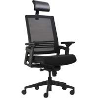 Activ&reg; A-37 Office Chairs, Mesh, Black, 275 lbs. Capacity Groupe Generik